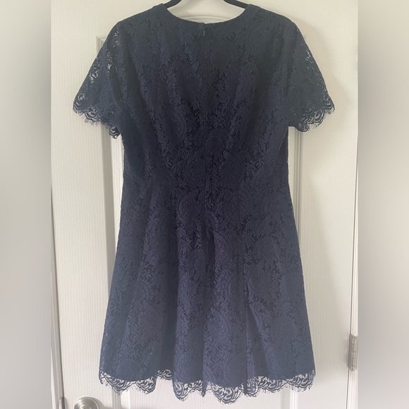 Madewell Navy Lace Dress - Picture 5 of 7